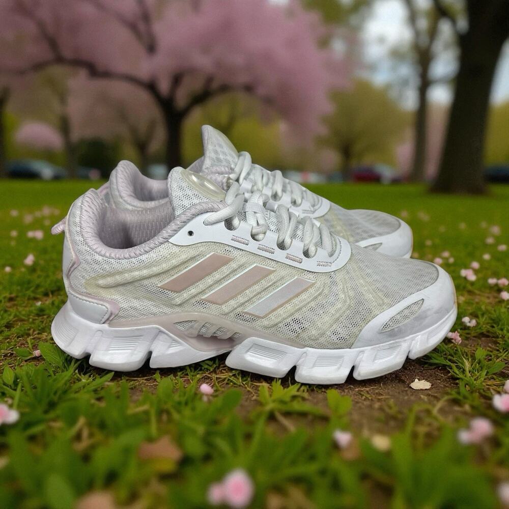 Adidas Climacool Womens 6.5 Heat Rdy Pink‎ White Running Shoes Sneakers HP7718